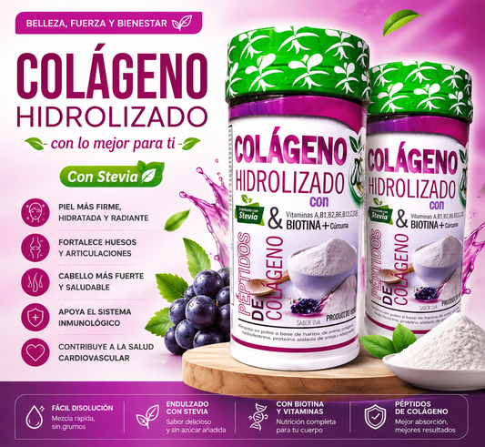 Cuida tu piel, fortalece tu cabello y apoya tus articulaciones con colágeno