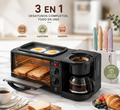 Dile adiós a las cocinas llenas y disfruta de 3 funciones en un solo lugar